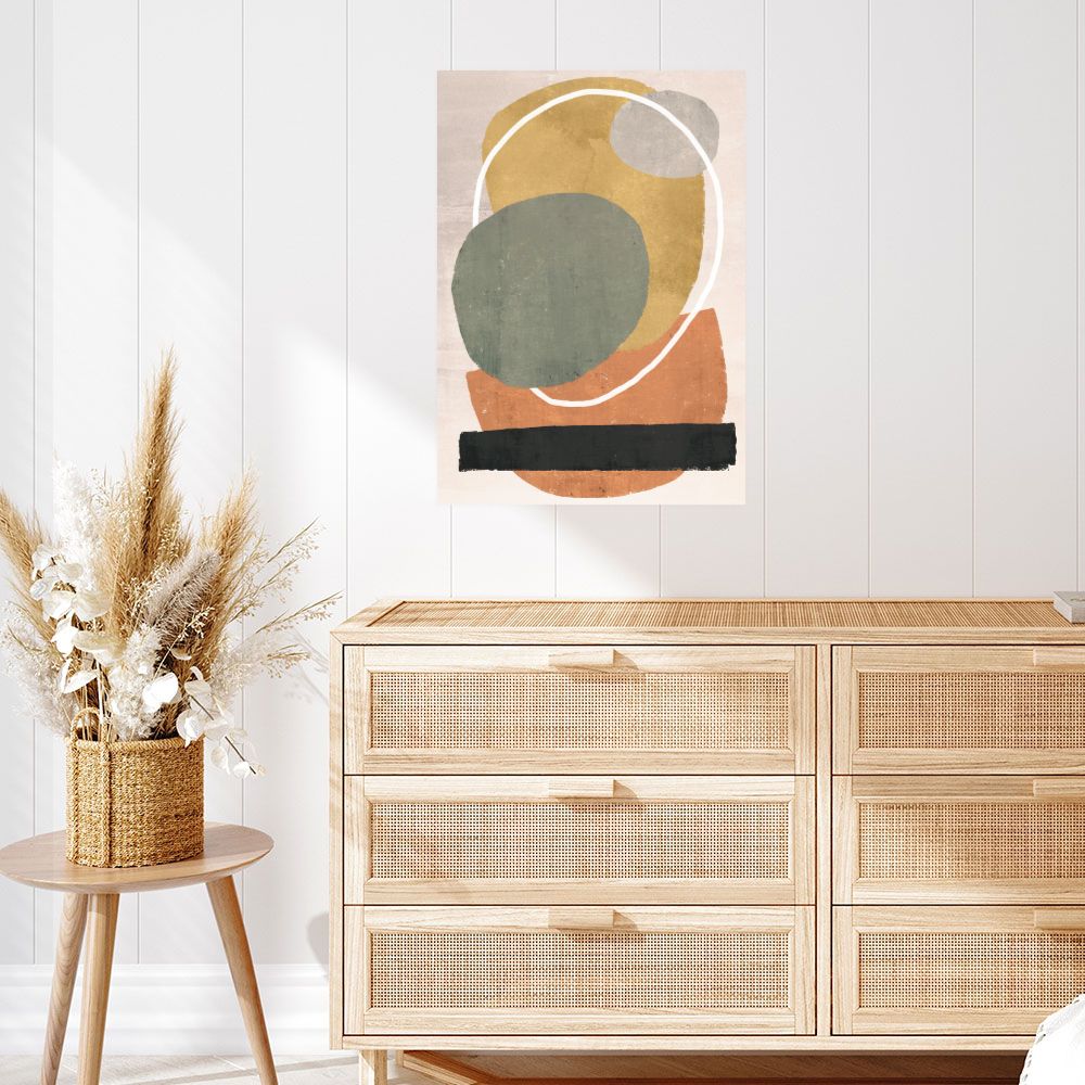 Affiche Formes organiques modernes