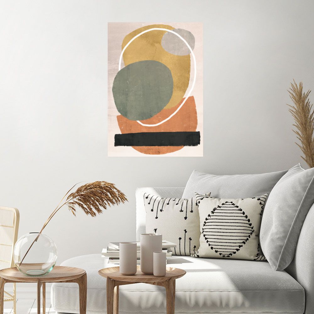 Affiche Formes organiques modernes