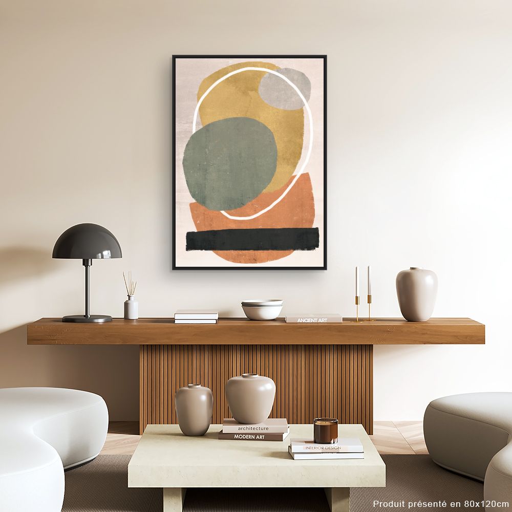 Tableau Formes abstraites élégantes