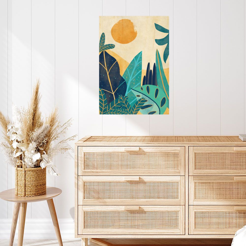 Affiche Feuillage ensoleillé