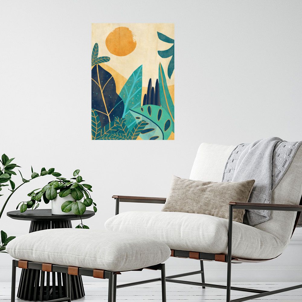 Affiche Feuillage ensoleillé