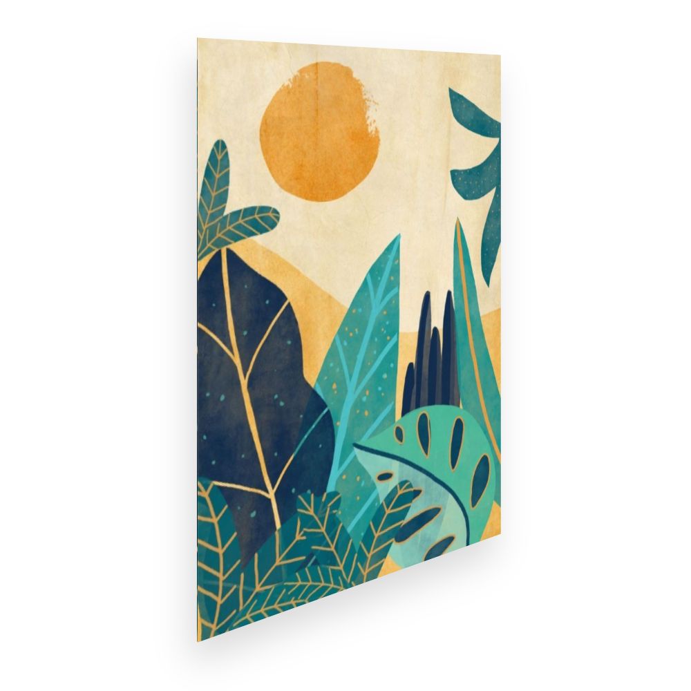 Affiche Feuillage ensoleillé