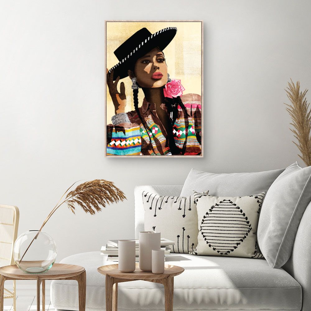 Tableau Élégance vibrante