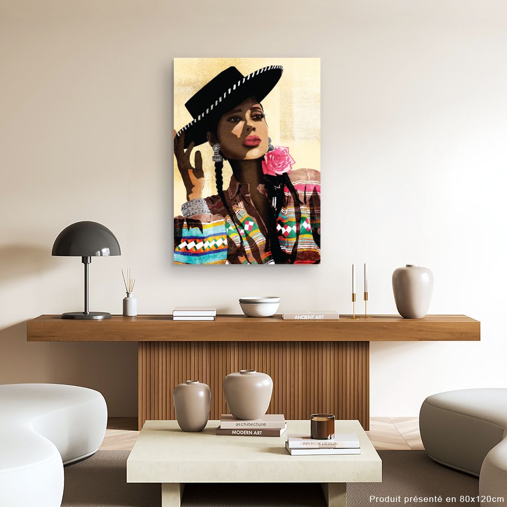 Tableau Élégance vibrante