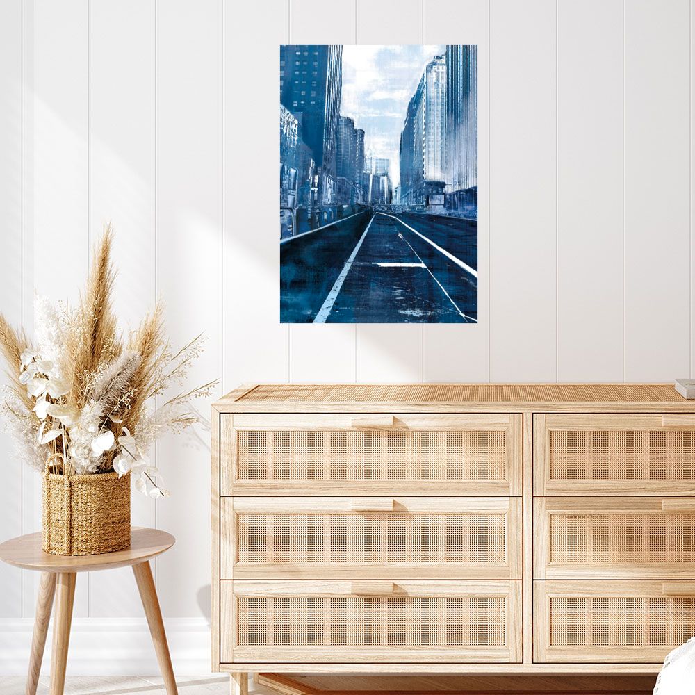 Affiche Rue urbaine moderne