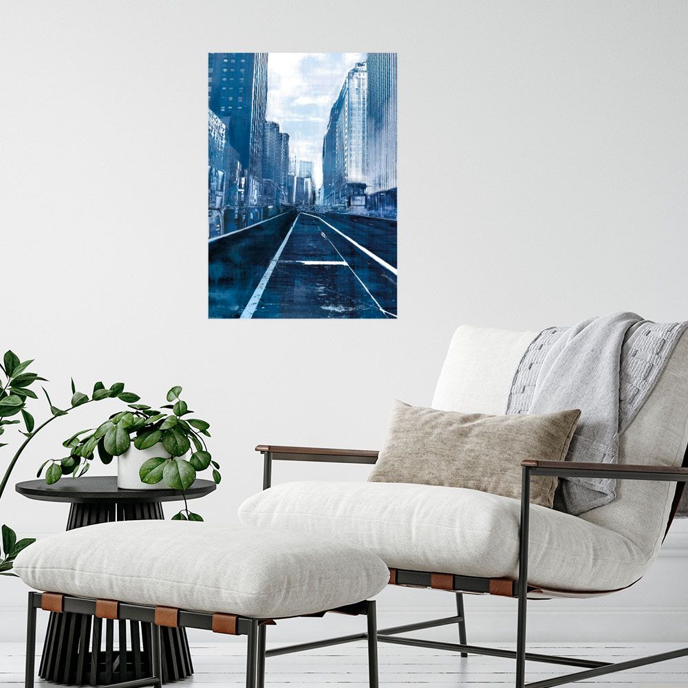 Affiche Rue urbaine moderne