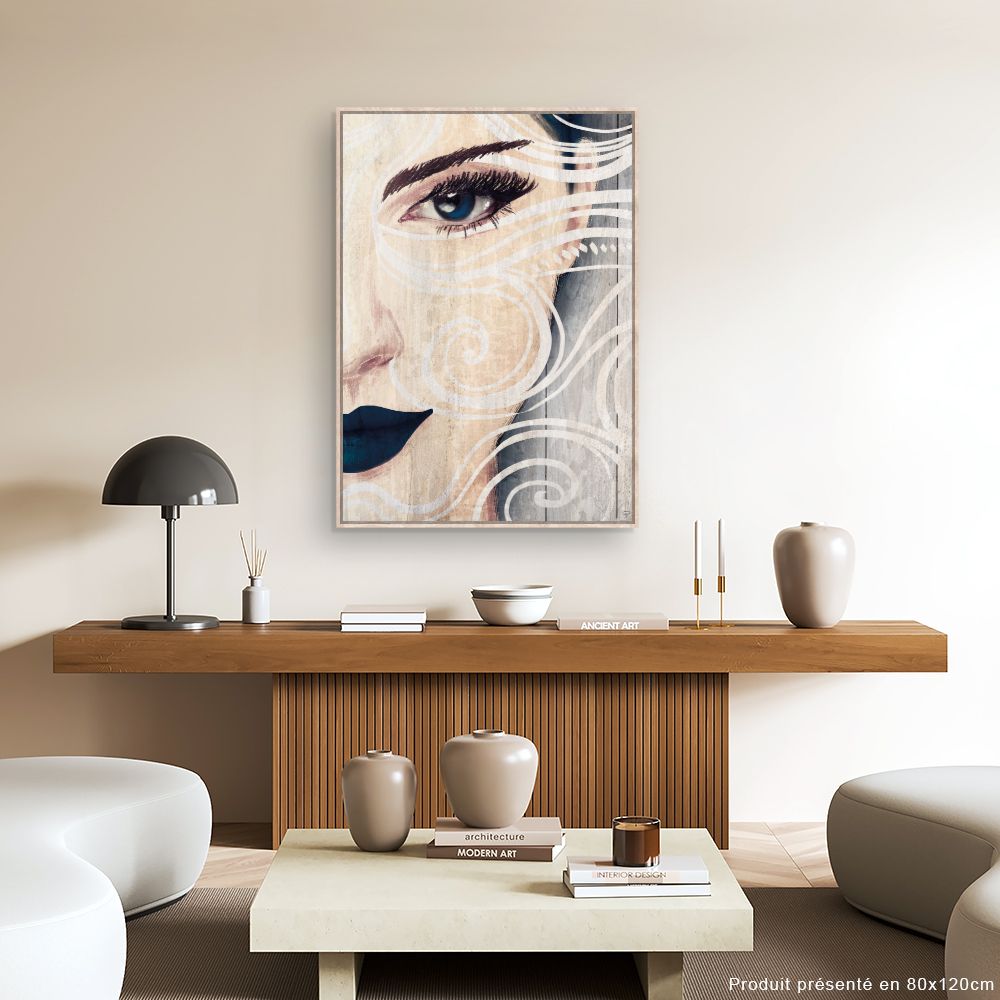 Tableau il captivant abstrait