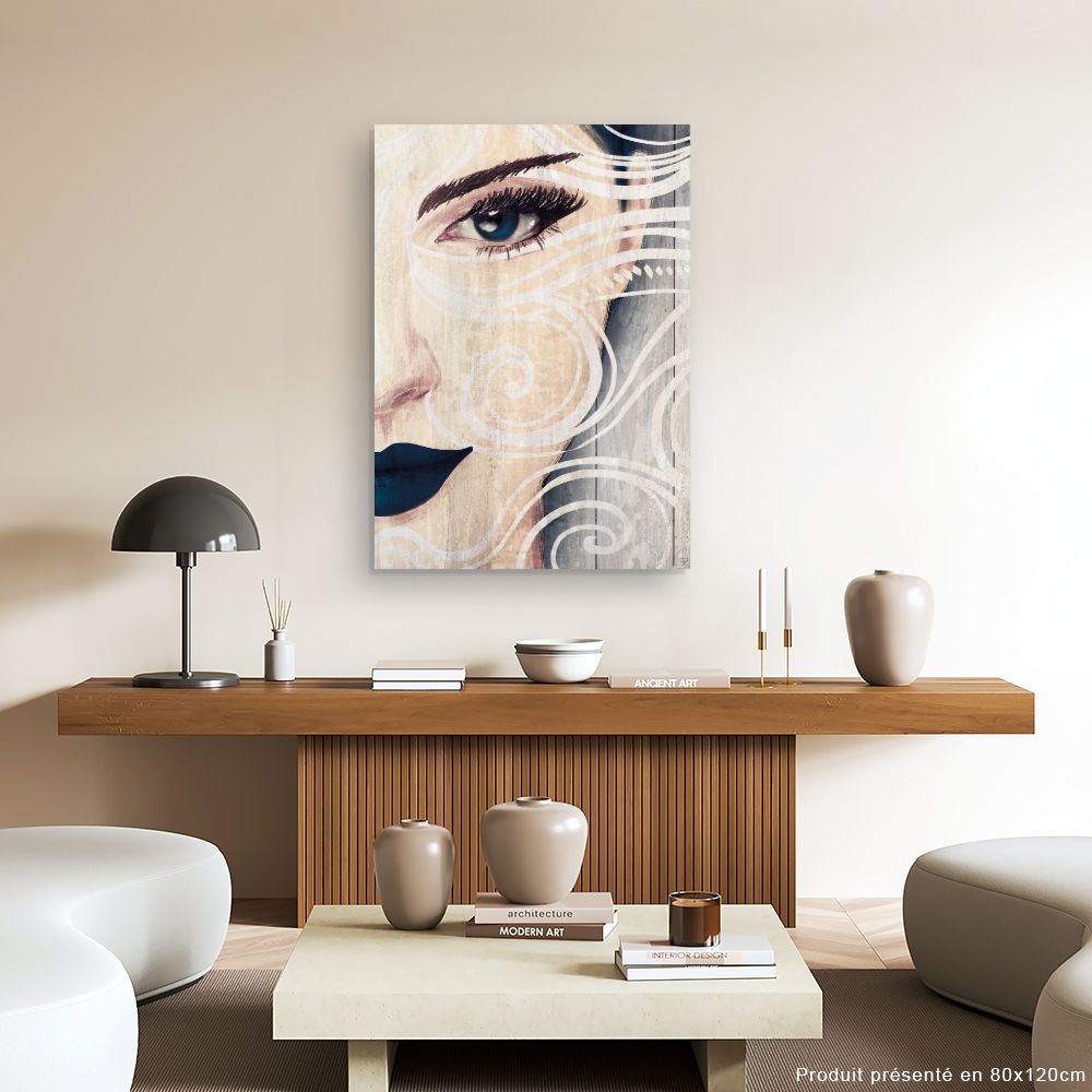 Tableau il captivant abstrait