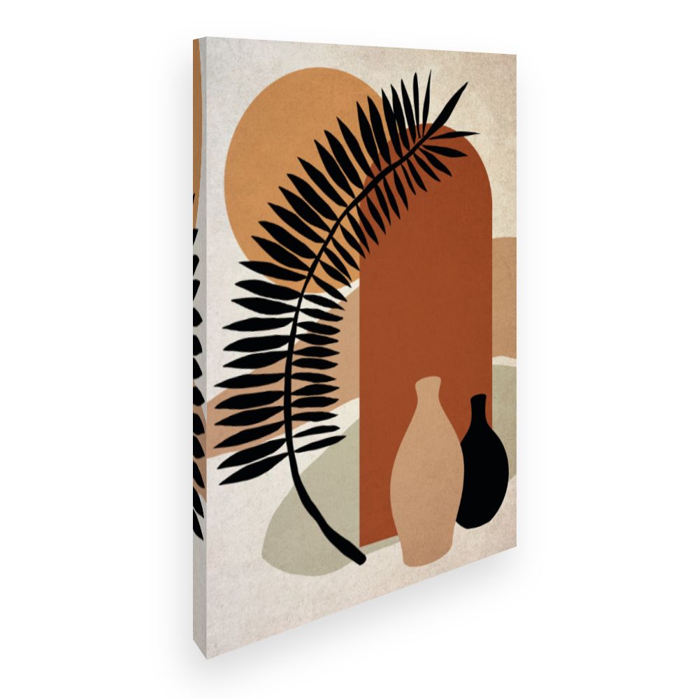 Toile Élégance sobre naturelle