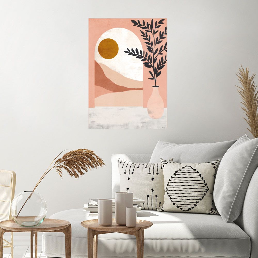 Affiche Soleil et paysages