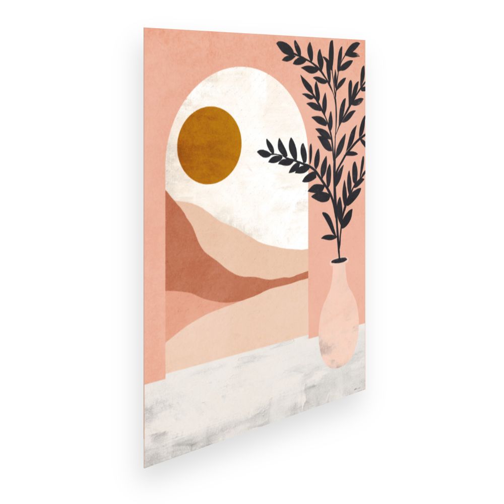 Affiche Soleil et paysages