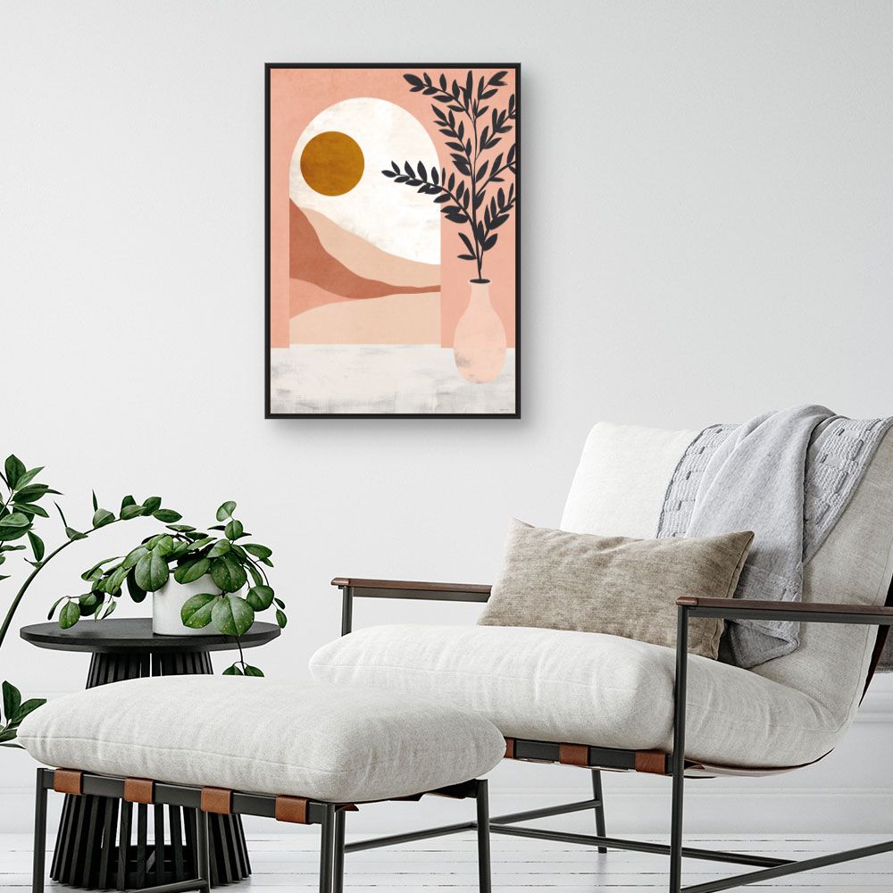 Tableau Paysage stylisé apaisant