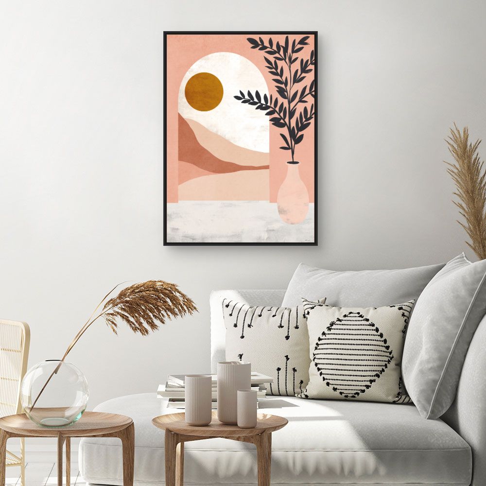 Tableau Paysage stylisé apaisant