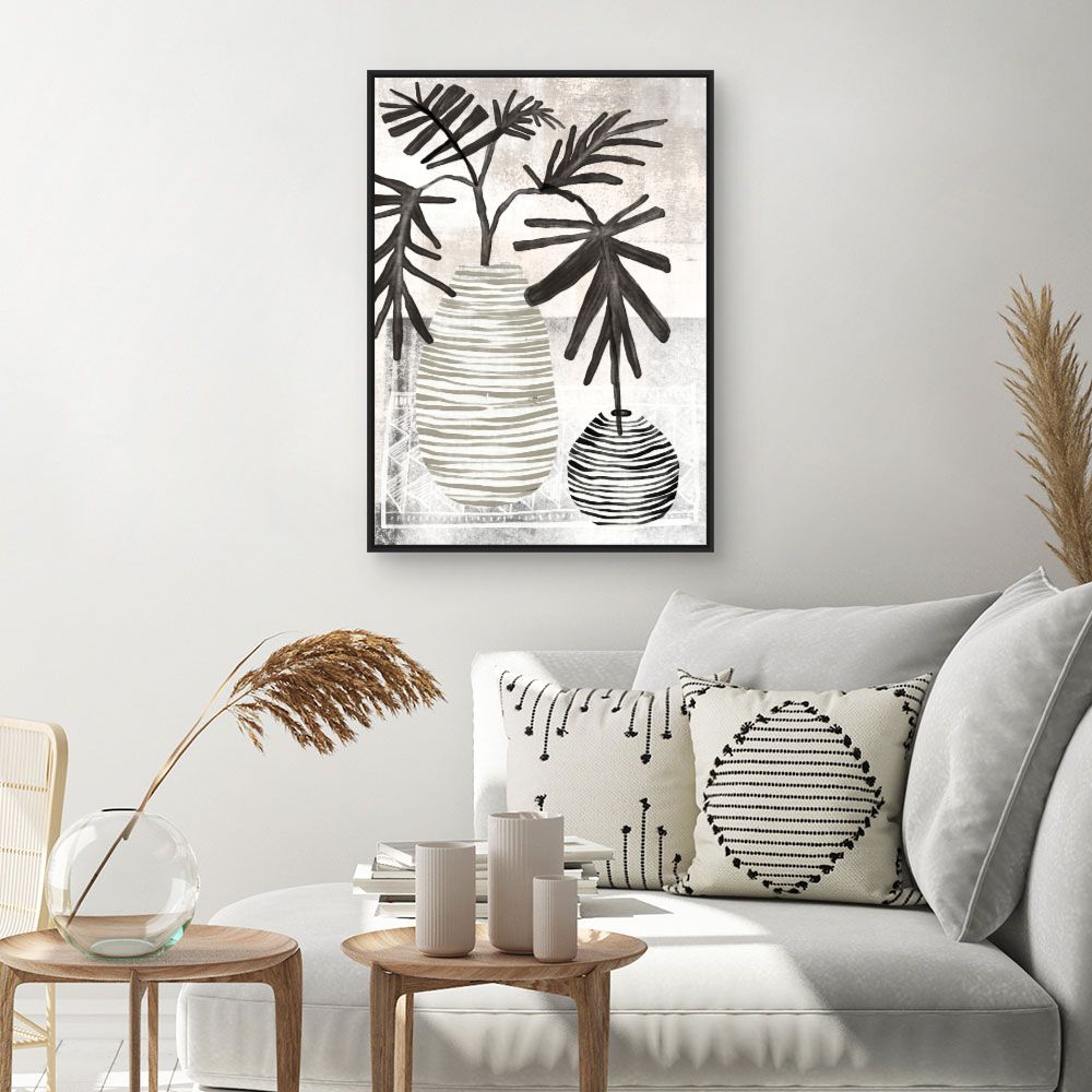 Tableau Feuillage stylisé