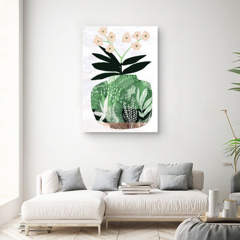 Tableau Vase fleuri élégant