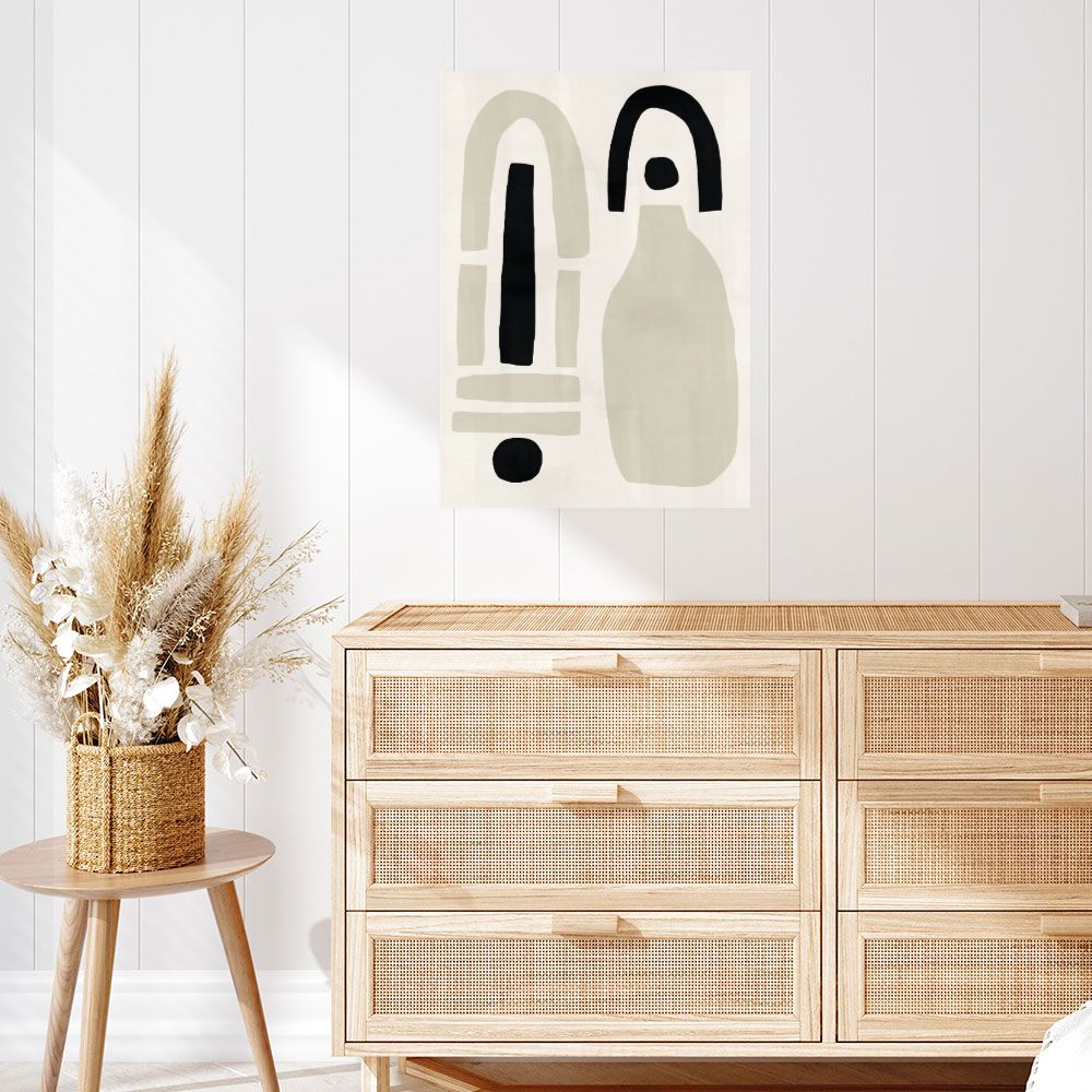 Affiche Formes élégantes abstraites