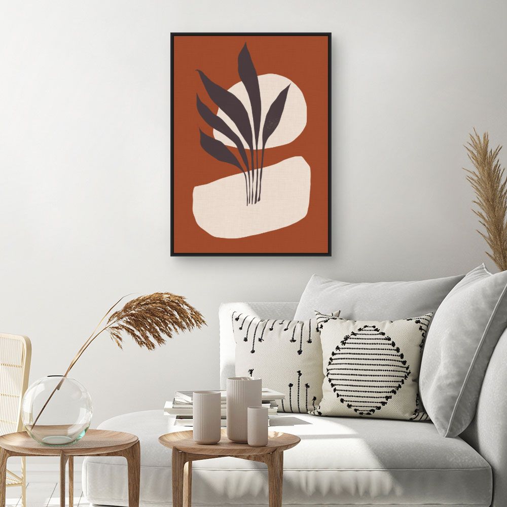 Tableau Feuilles abstraites