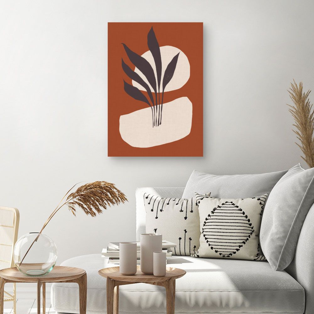 Tableau Feuilles abstraites