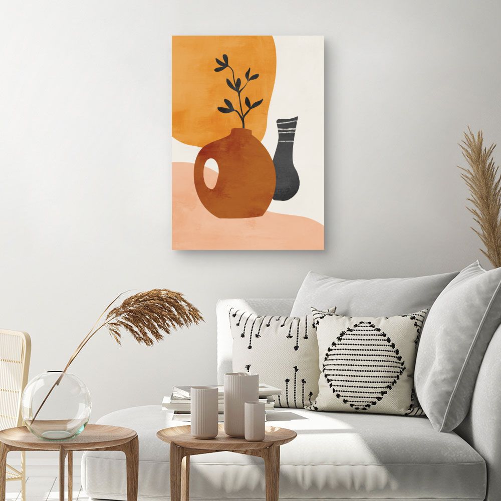 Tableau Vases abstraits élégants
