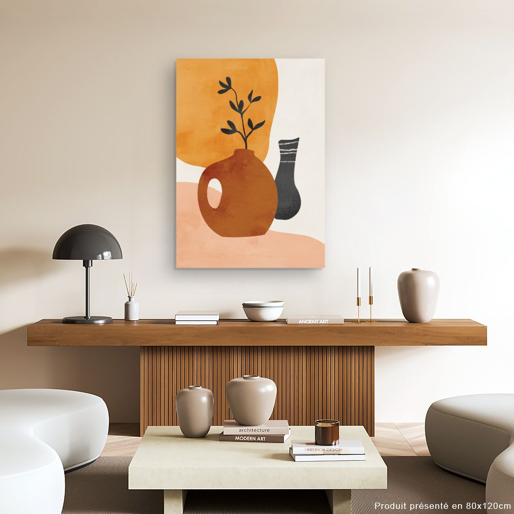 Tableau Vases abstraits élégants
