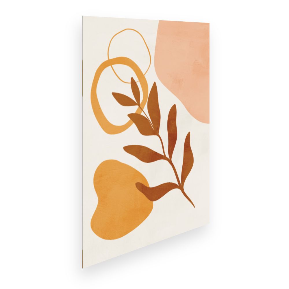 Affiche Silhouettes abstraites élégantes