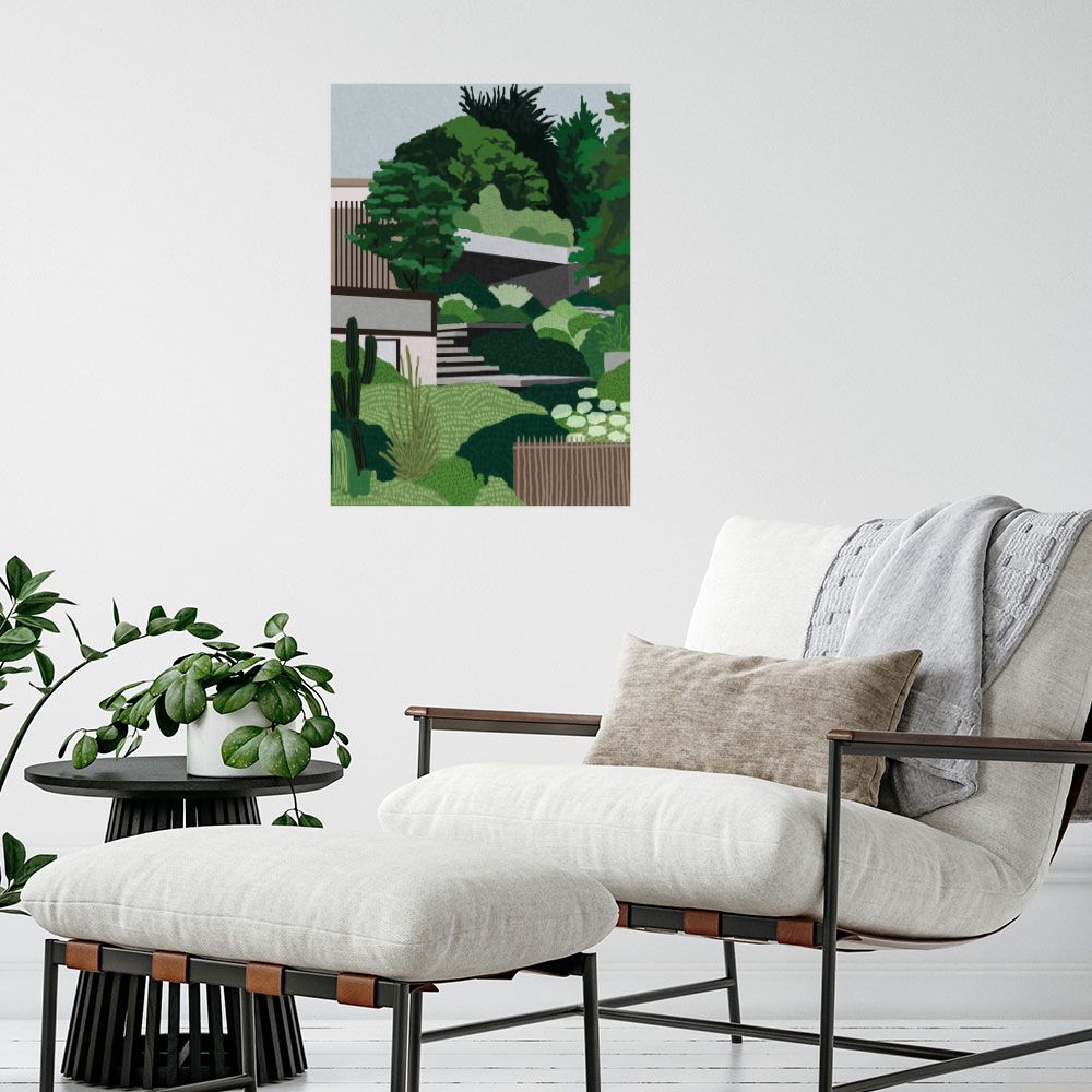 Affiche Paysage luxuriant