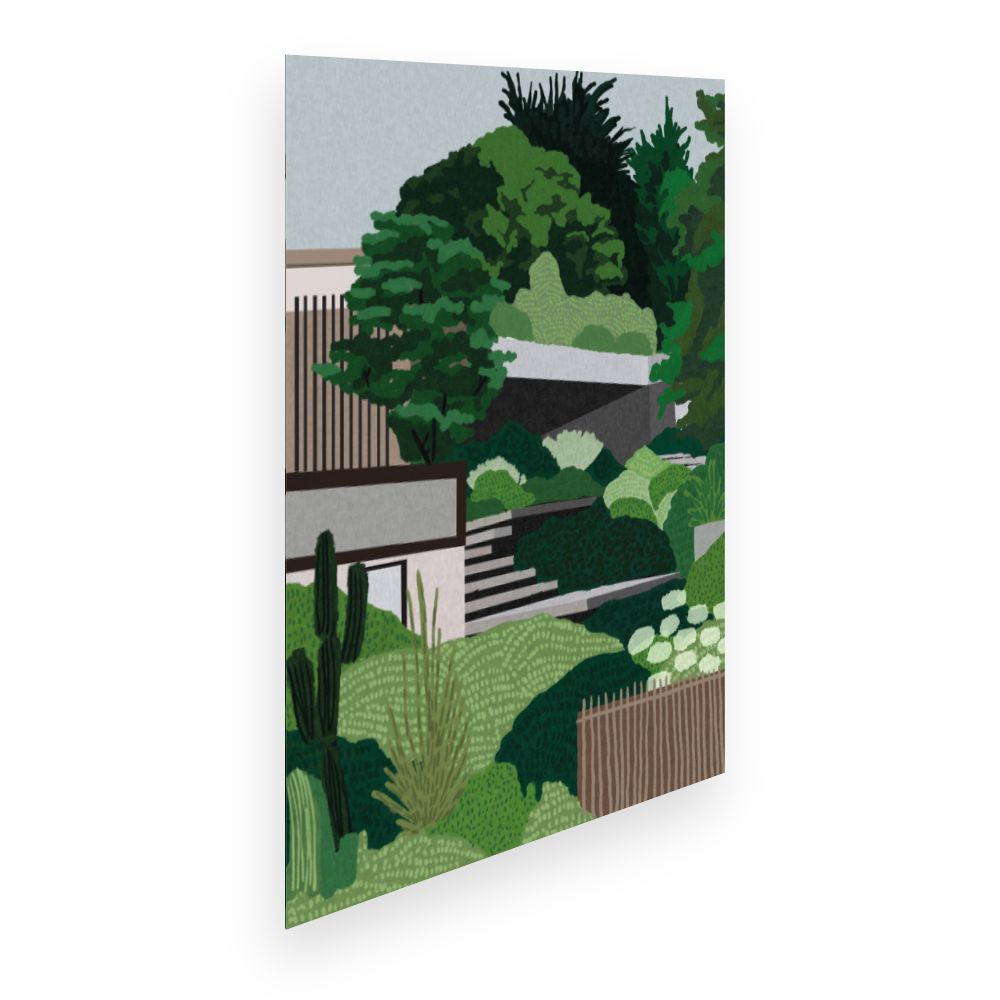 Affiche Paysage luxuriant