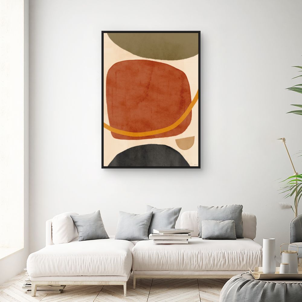 Schilderij Gekleurde abstracte motieven