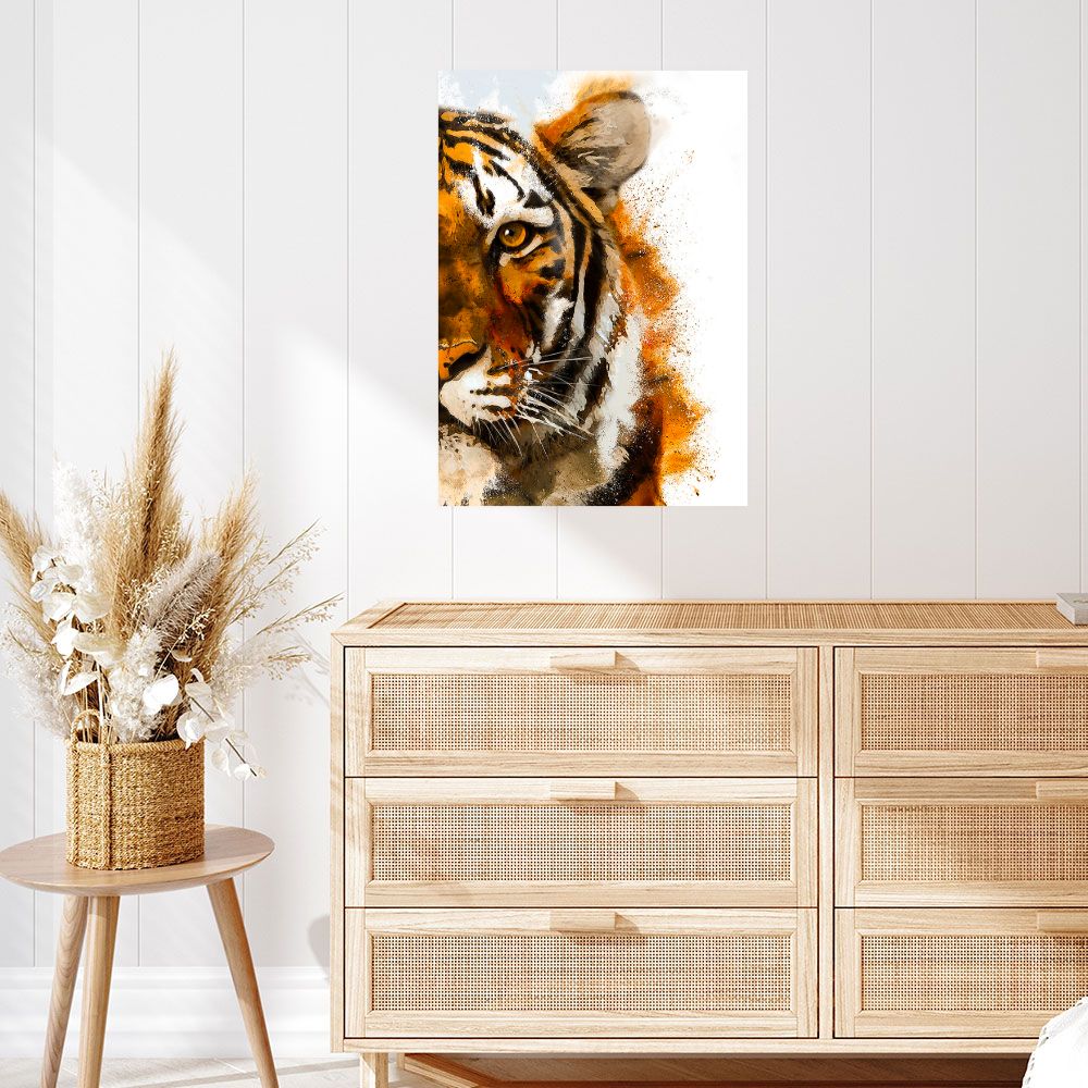 Affiche Tigre majestueux