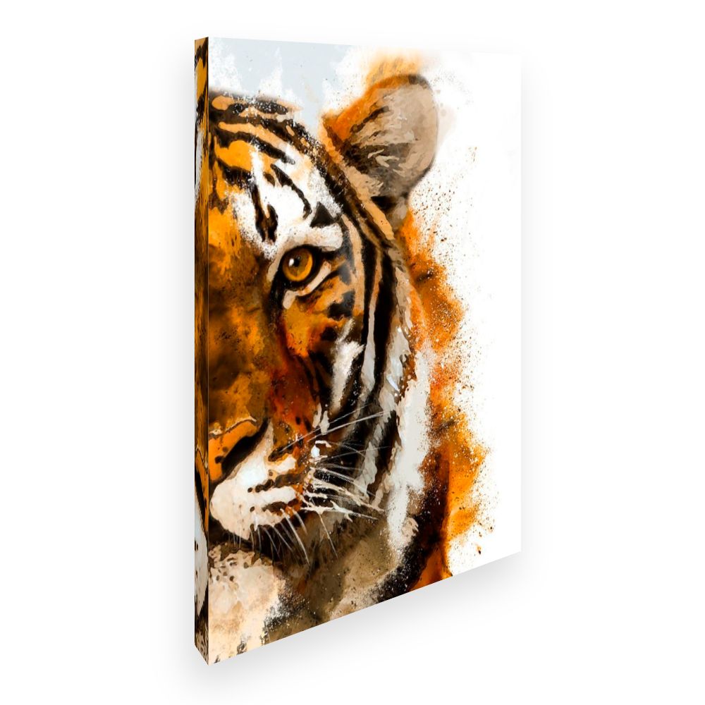 Toile Tigre majestueux