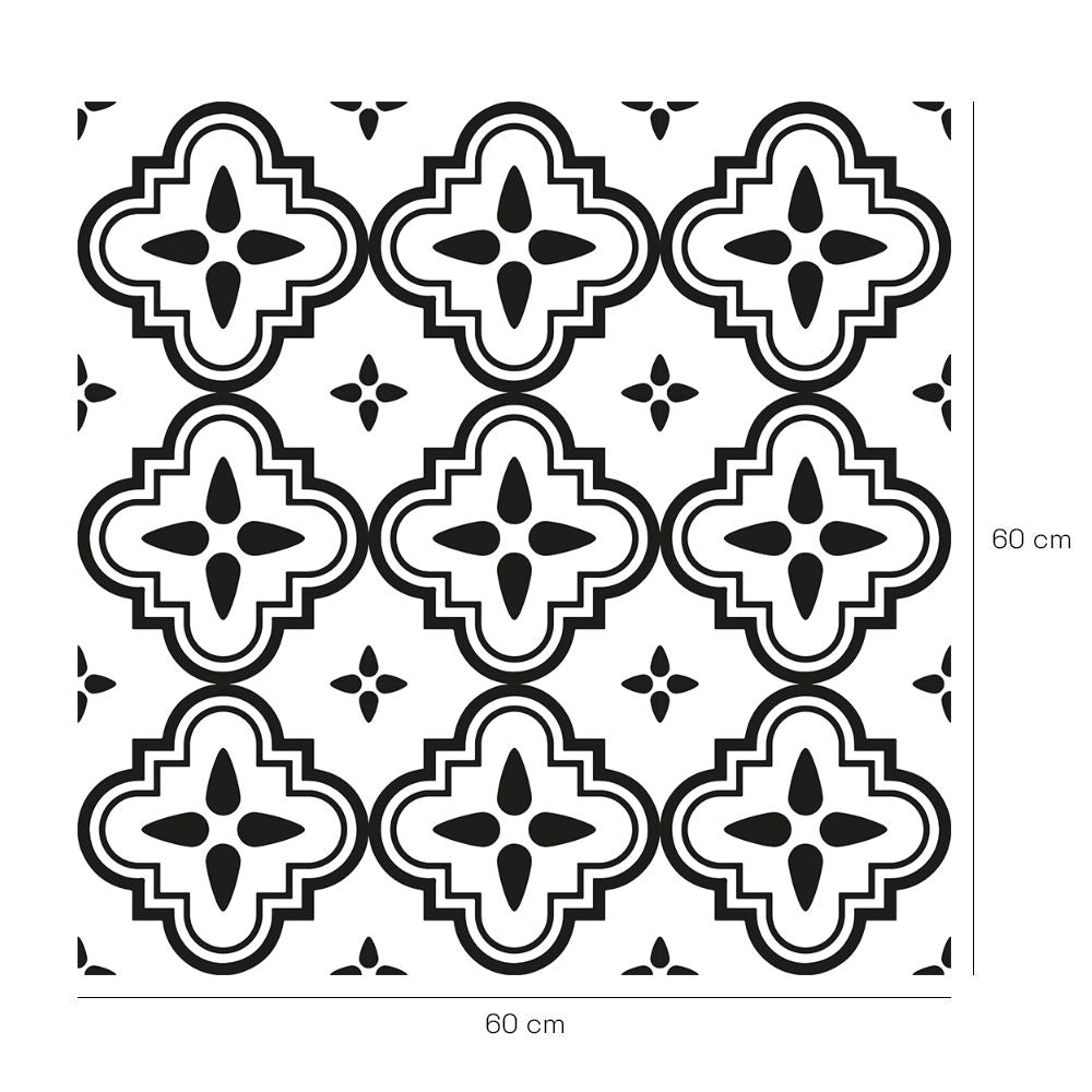 Crédence en aluminium n°86 / Motifs géométriques élégants