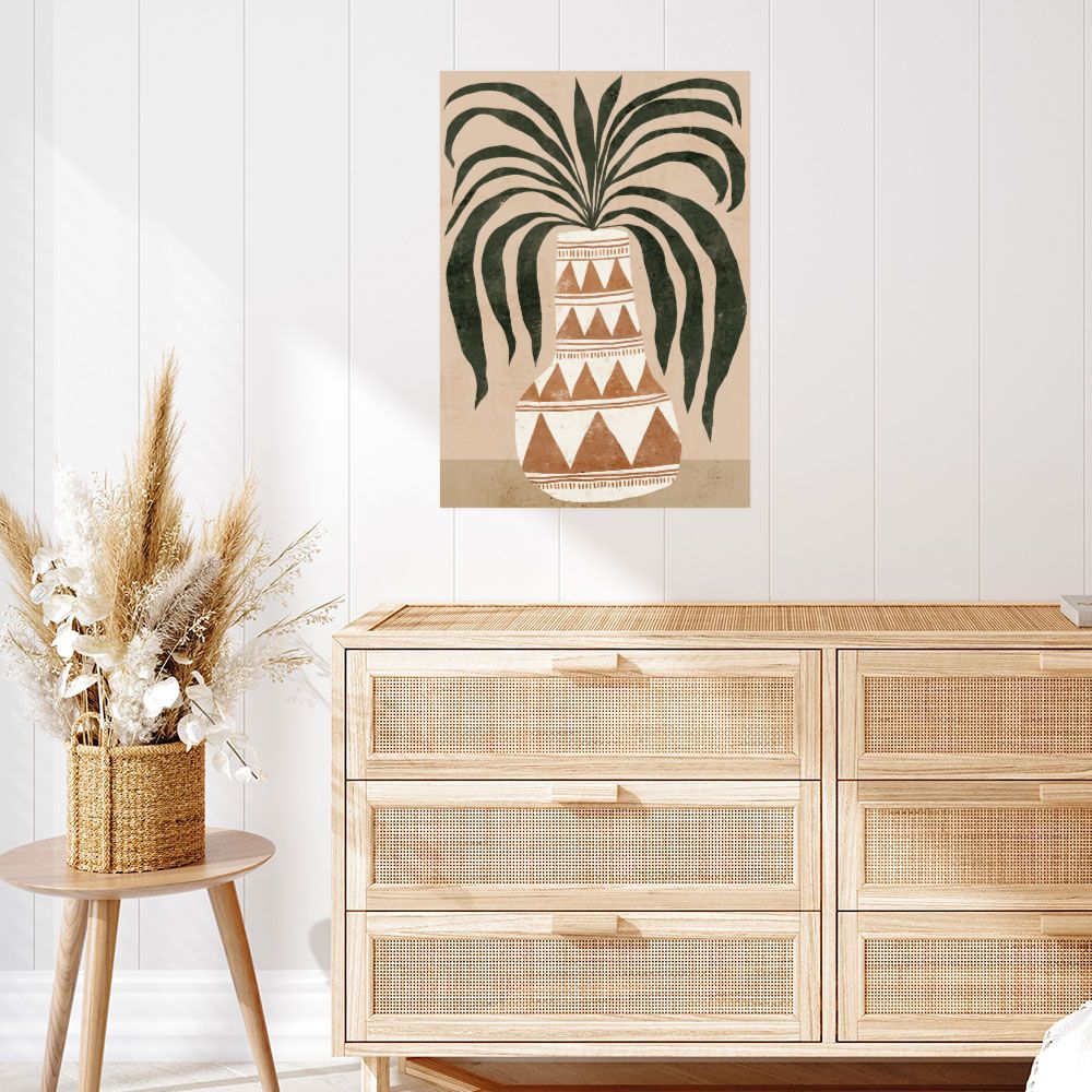 Affiche Vase exotique