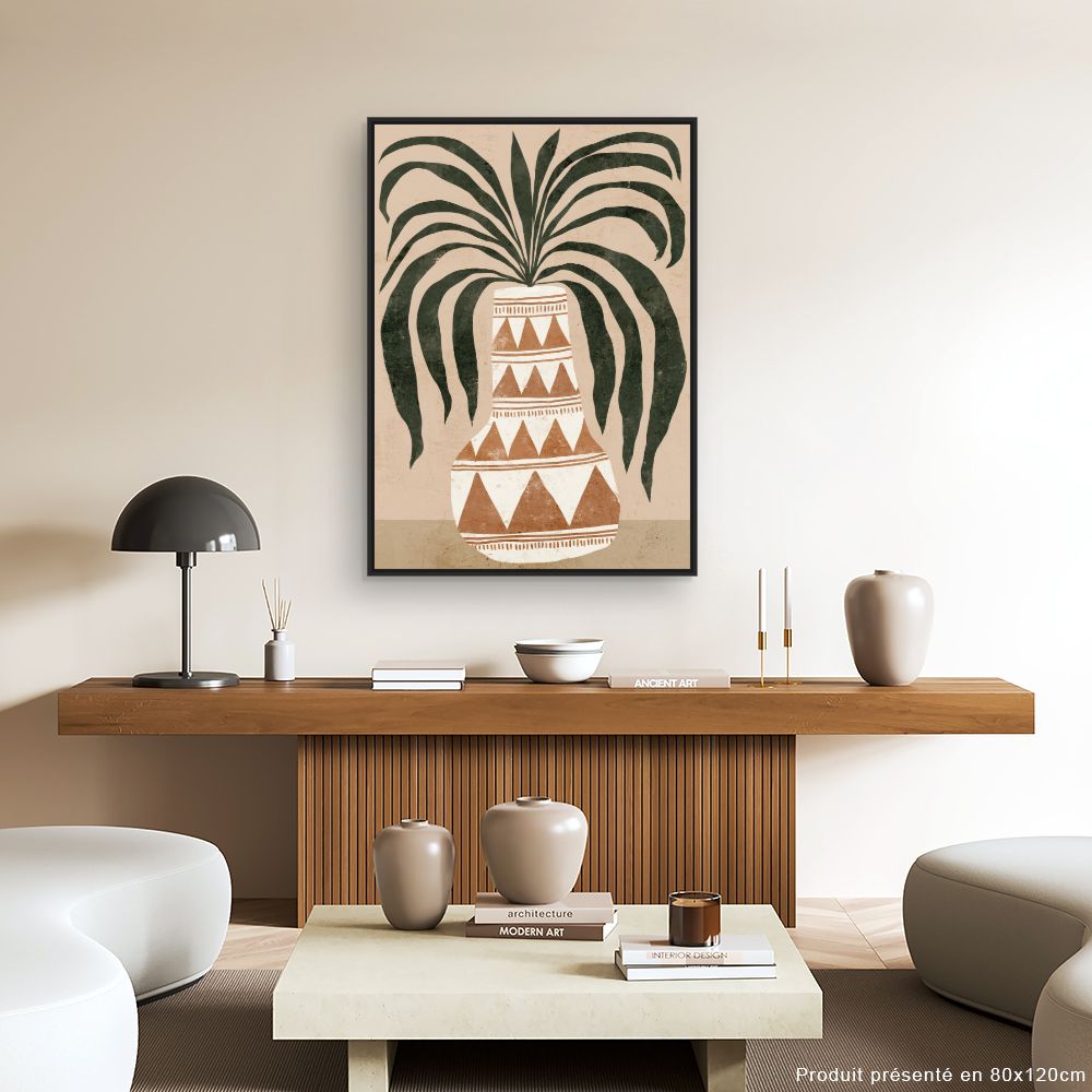 Tableau Plante exotique élégante