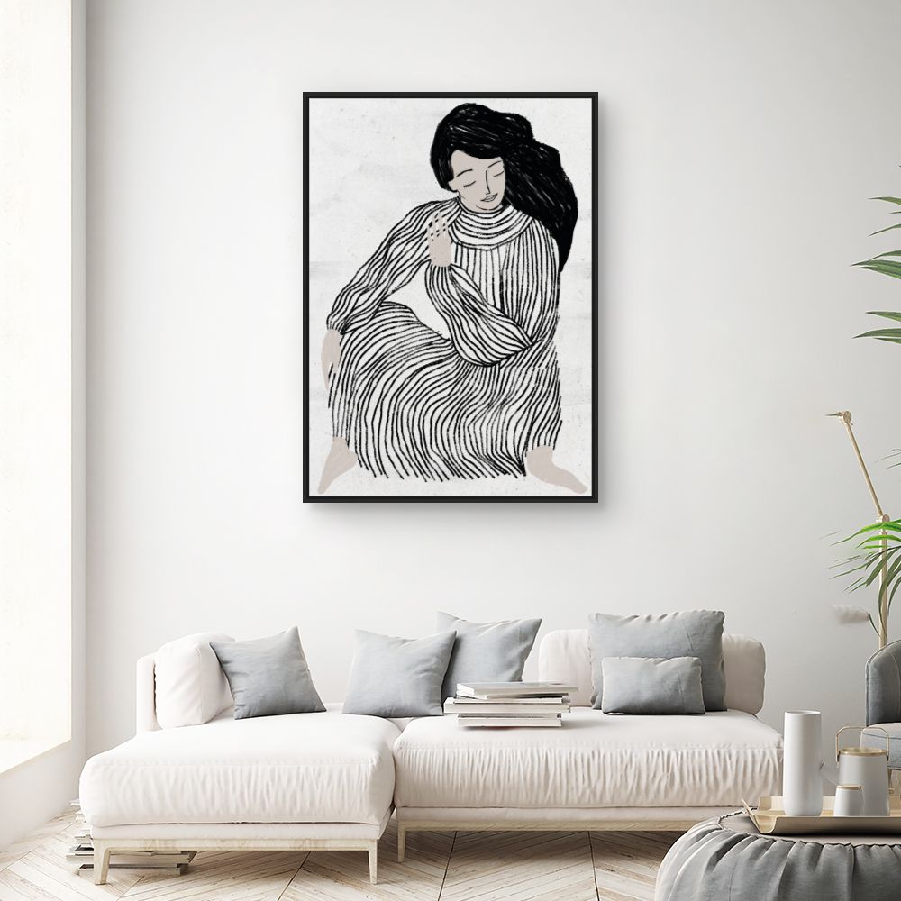 Tableau Silhouette élégante