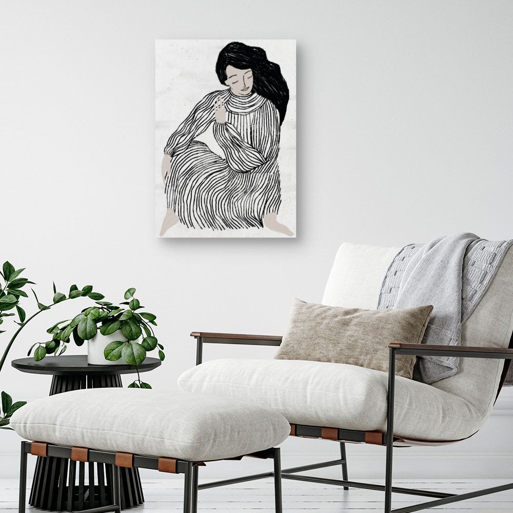 Tableau Silhouette élégante