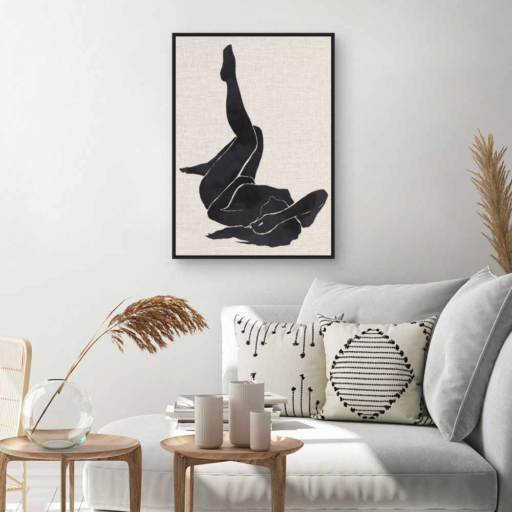 Tableau Silhouette élégante