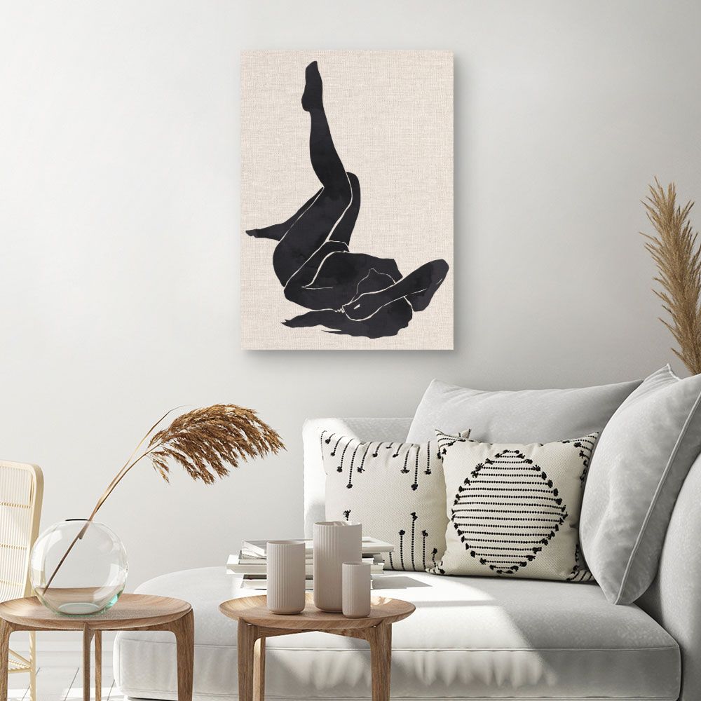 Tableau Silhouette élégante