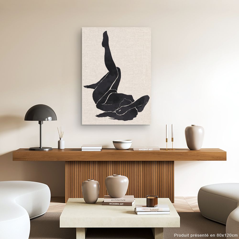 Tableau Silhouette élégante