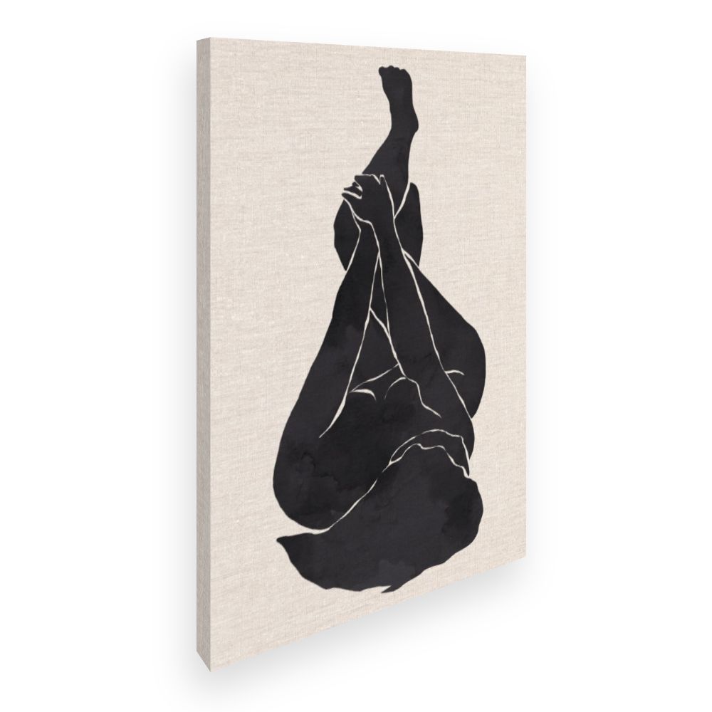 Toile Silhouette artistique