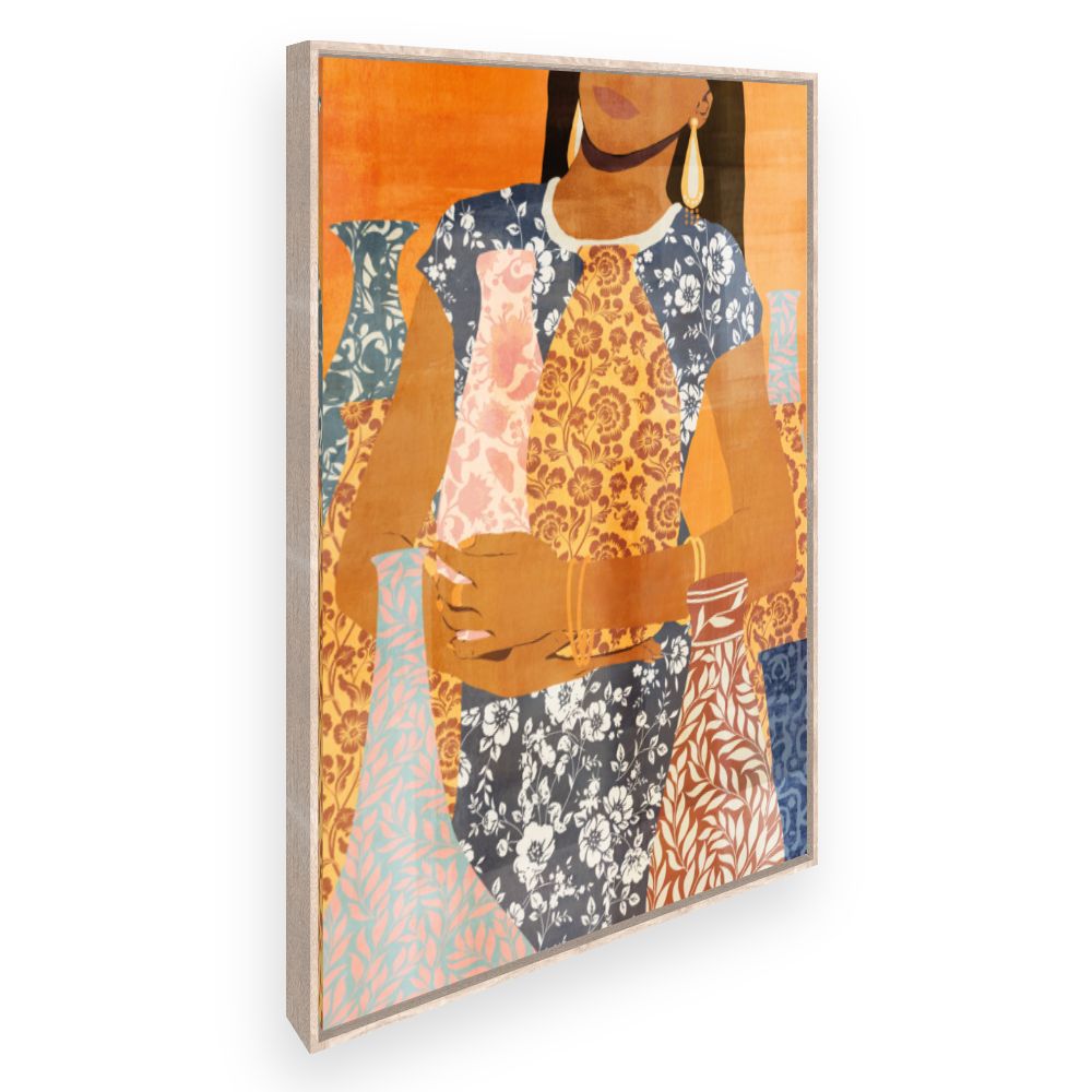 Toile Élégance florale