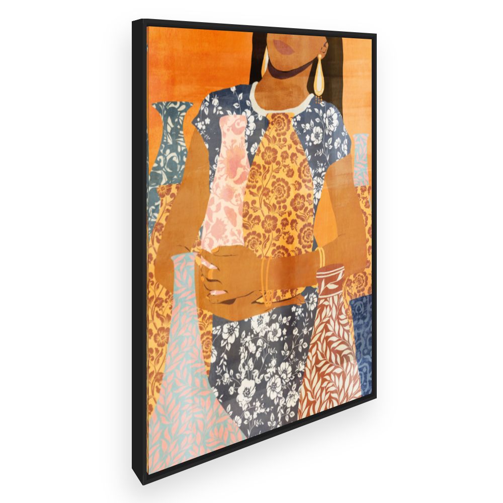 Toile Élégance florale