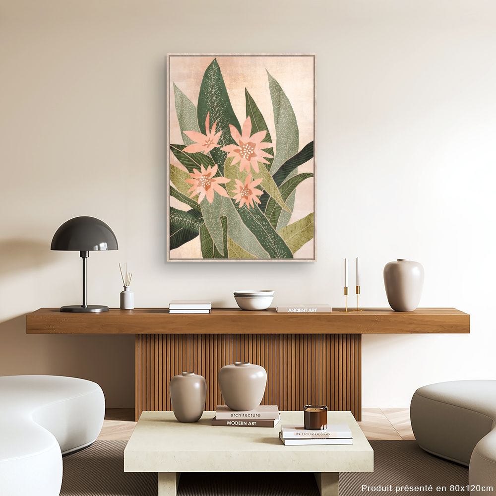Tableau Fleurs exotiques