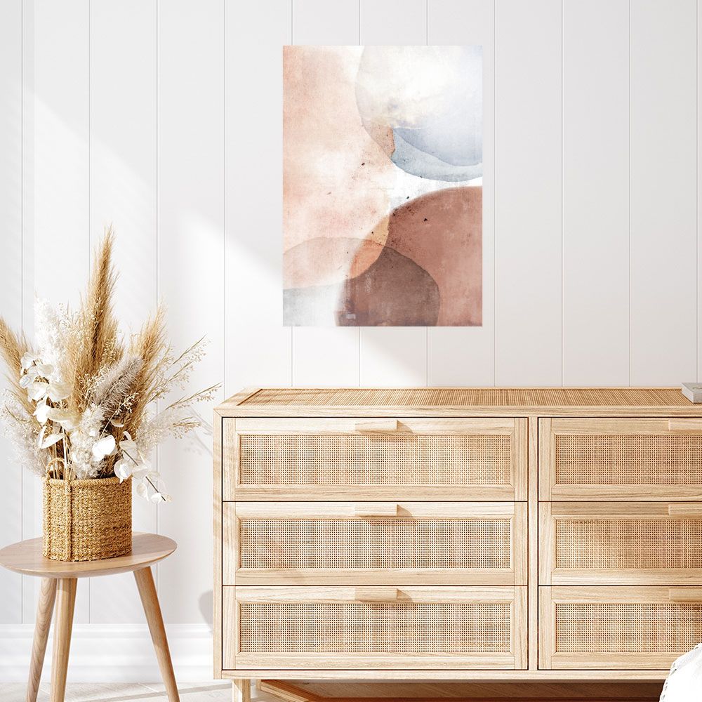 Affiche Tons apaisants abstraits