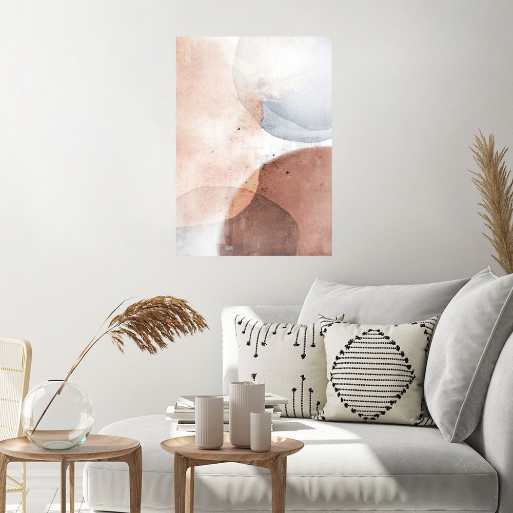 Affiche Tons apaisants abstraits