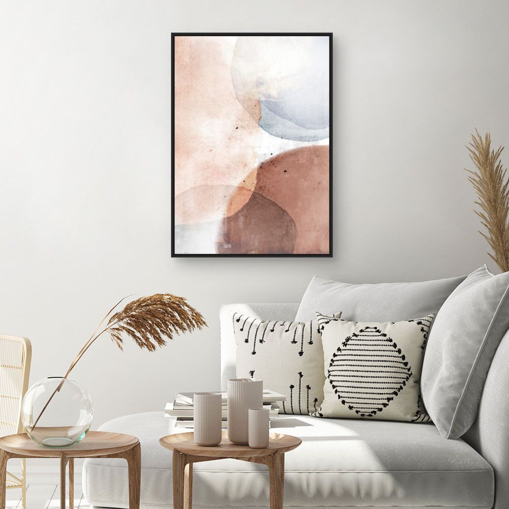 Tableau Douce harmonie abstraite