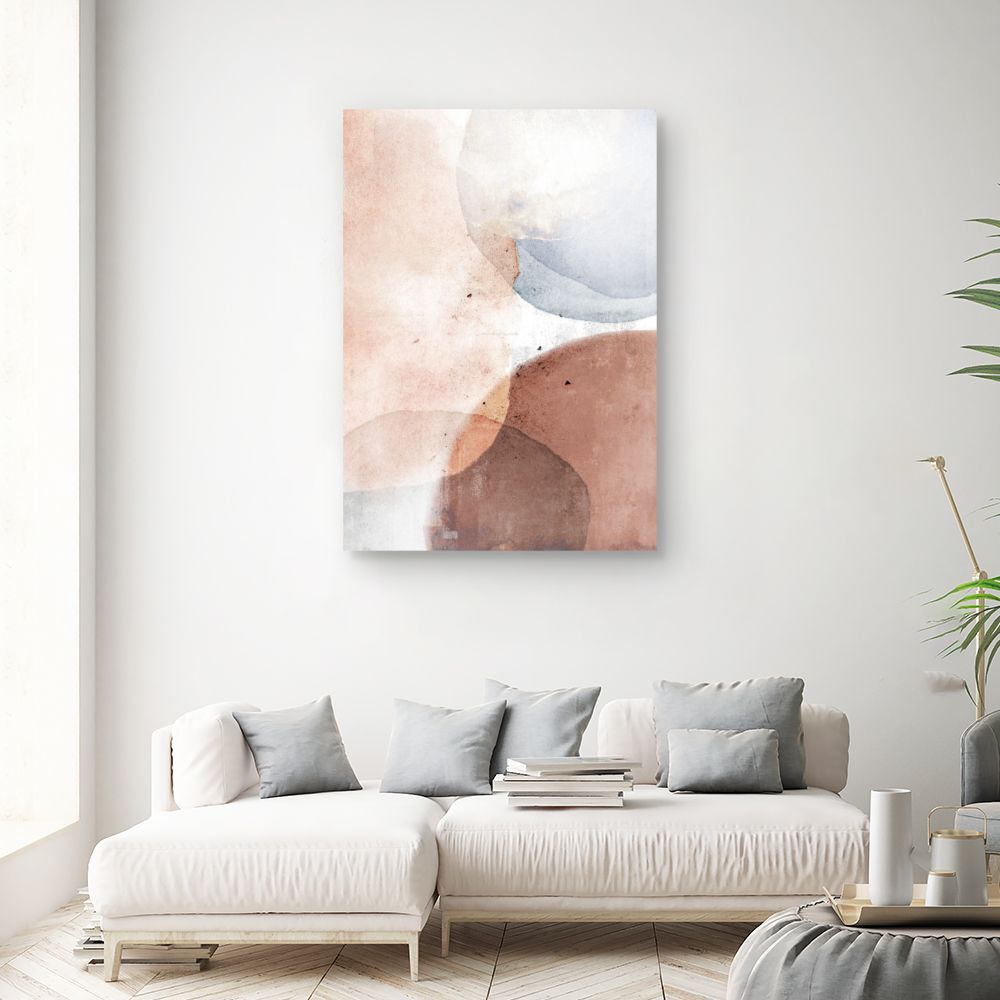 Tableau Douce harmonie abstraite