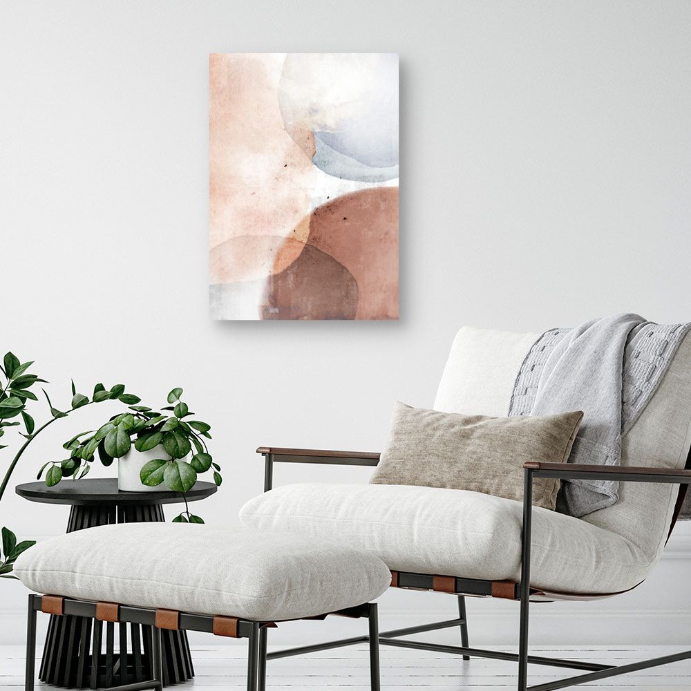 Tableau Douce harmonie abstraite