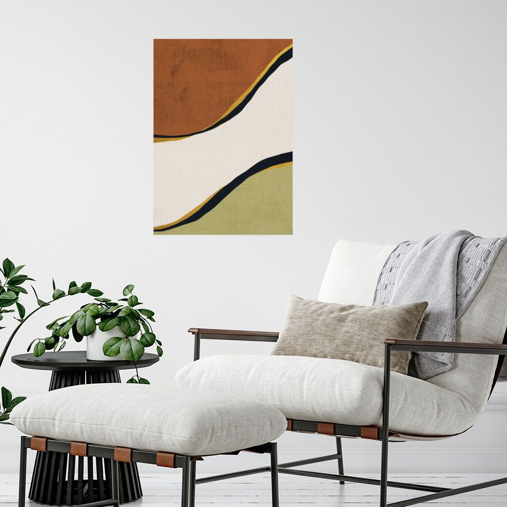 Affiche Courbes naturelles