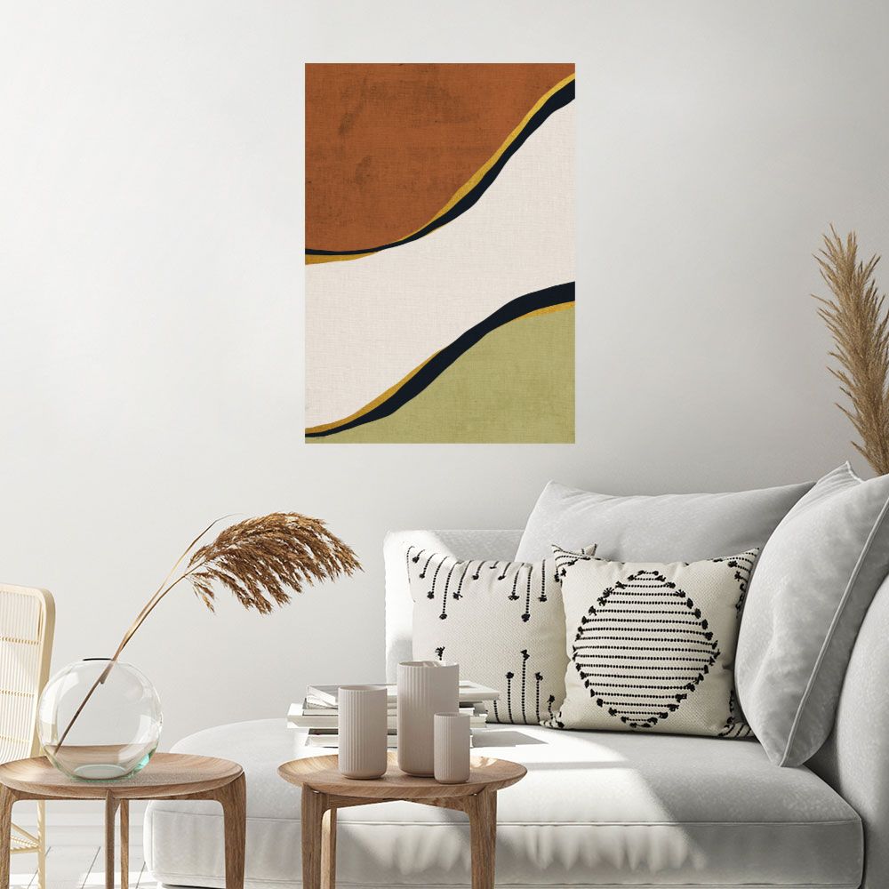 Affiche Courbes naturelles