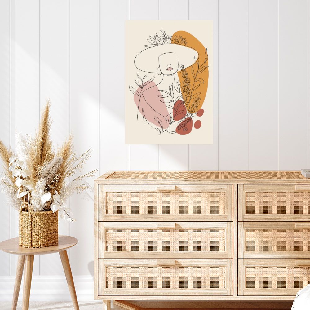 Affiche Élégance florale